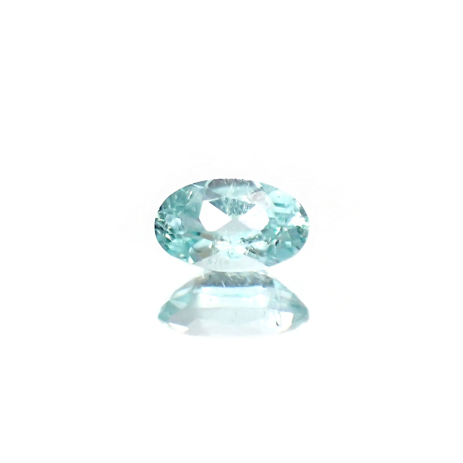 パライバトルマリン(宝石名トルマリン/別名パライバ・トルマリン)モザンビーク産 識別済 0.24ct / 5x3mm前後 [230220371]