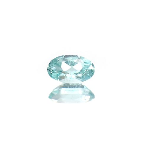 パライバトルマリン(宝石名トルマリン/別名パライバ・トルマリン)モザンビーク産 識別済 0.24ct / 5x3mm前後 [230220371]