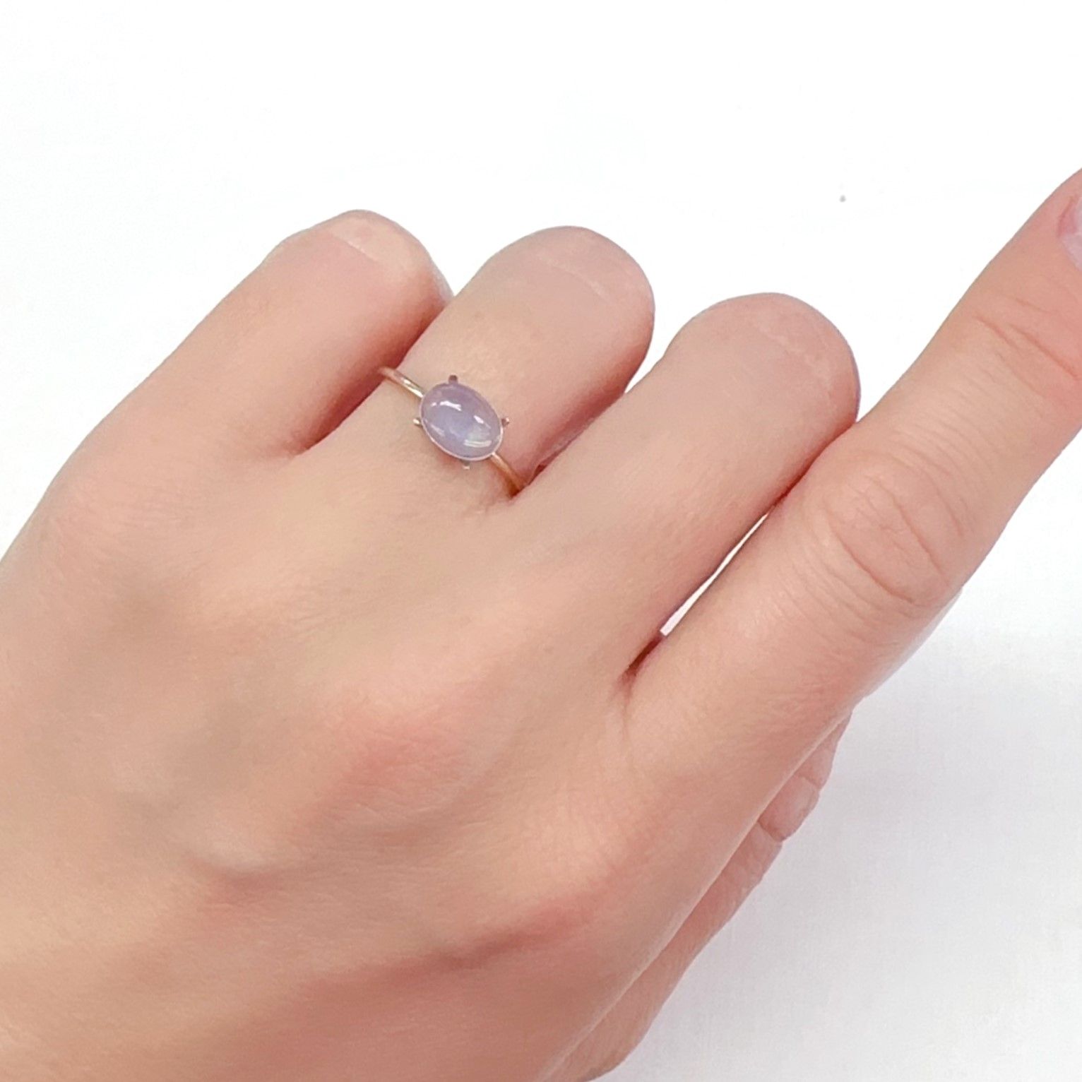 ウォーターオパール メキシコ産 0.90ct[240226227]7.9x5.9mm前後