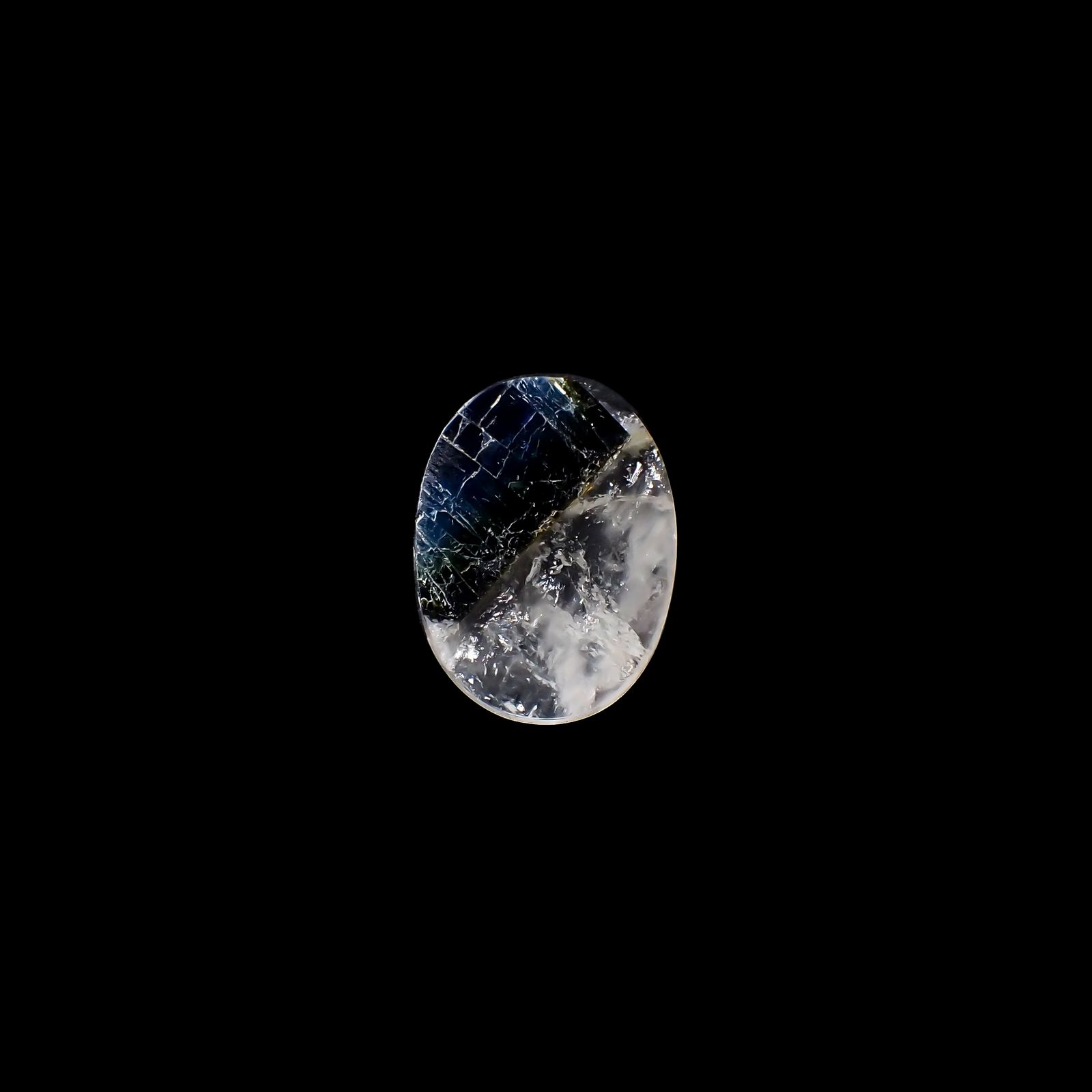 ウォーターメロントルマリンインクォーツ ブラジル産 9.21ct[240427187]23.8x17.6mm前後
