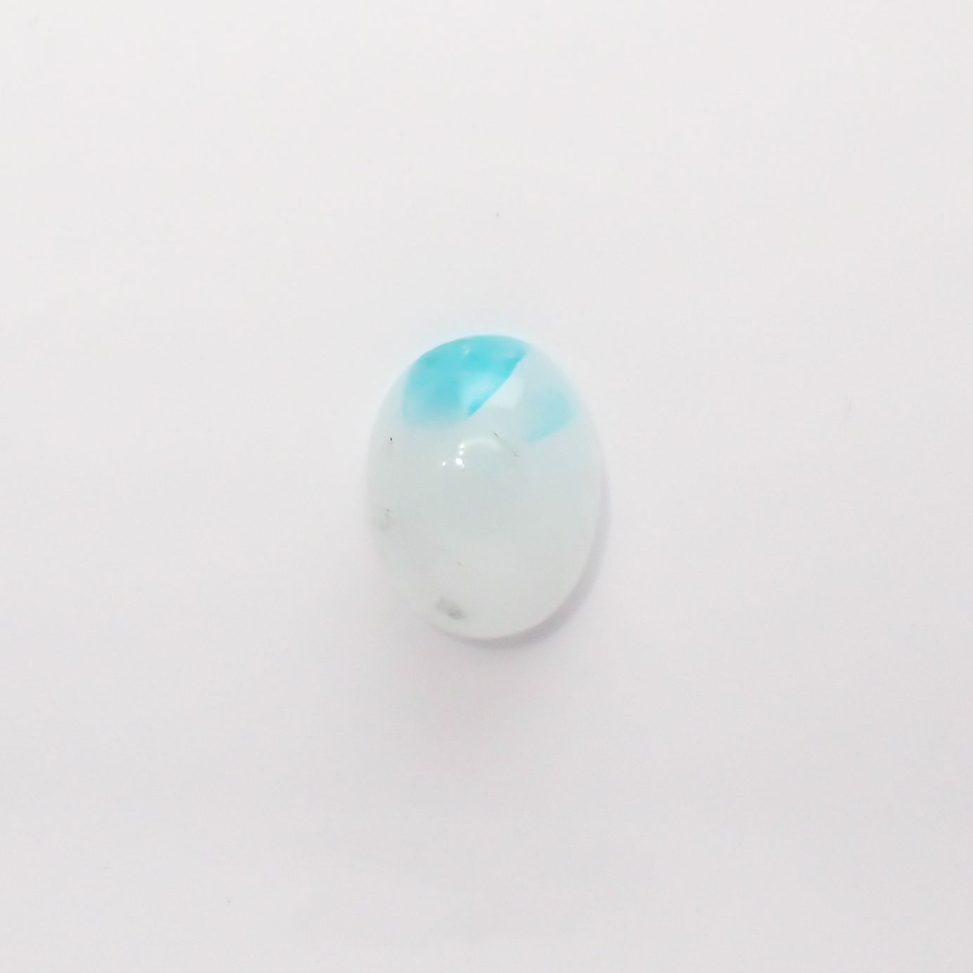 パライバトルマリンインクォーツ(宝石名トルマリンインクォーツ/別名パライバ・トルマリンインクォーツ) ブラジル産 1.26ct 識別済[210711997]7.8×6.2mm前後