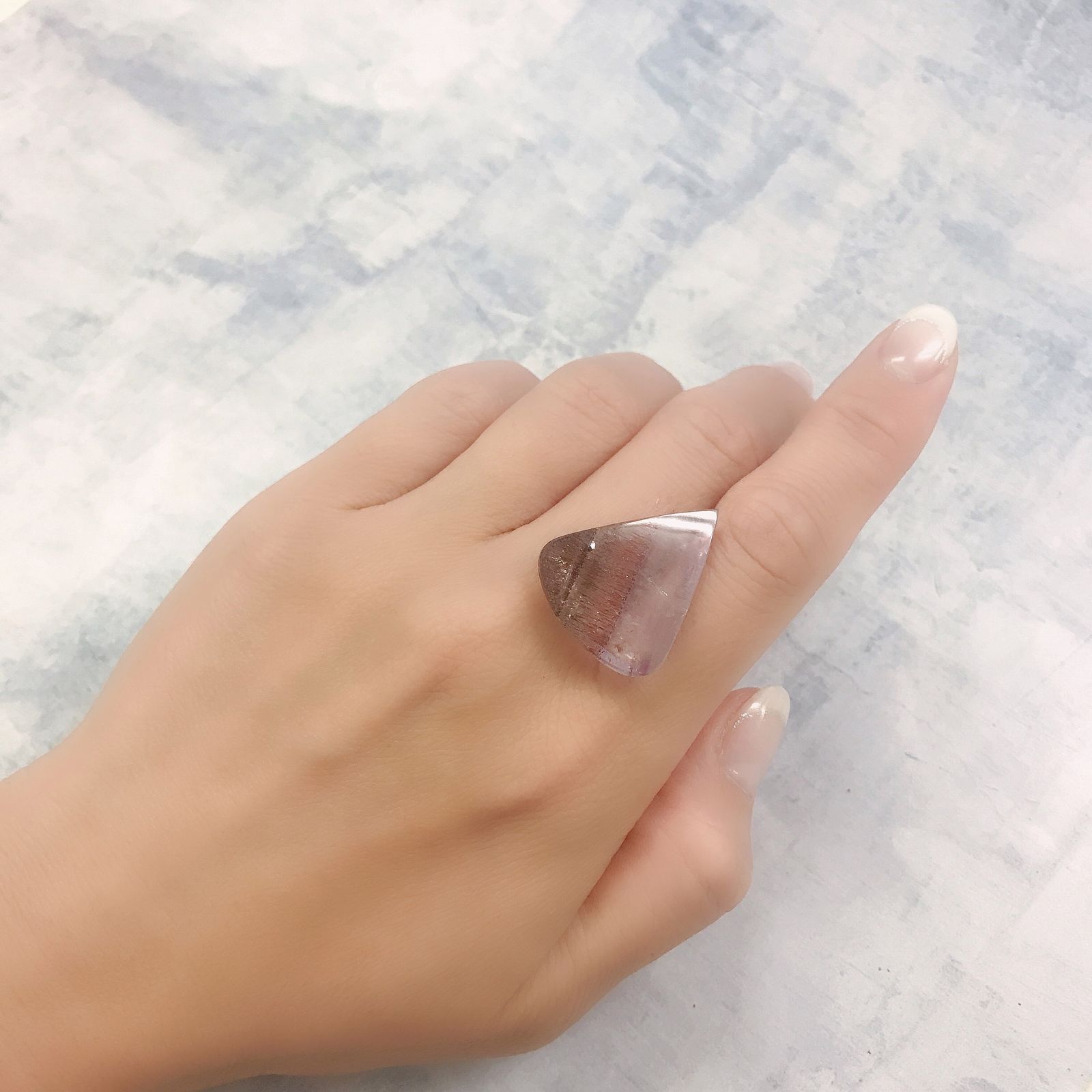 ブラジル産　スーパーセブン スーパーセブン ブラジル産 21.38ct[220716879]26.9x21.5mm前後