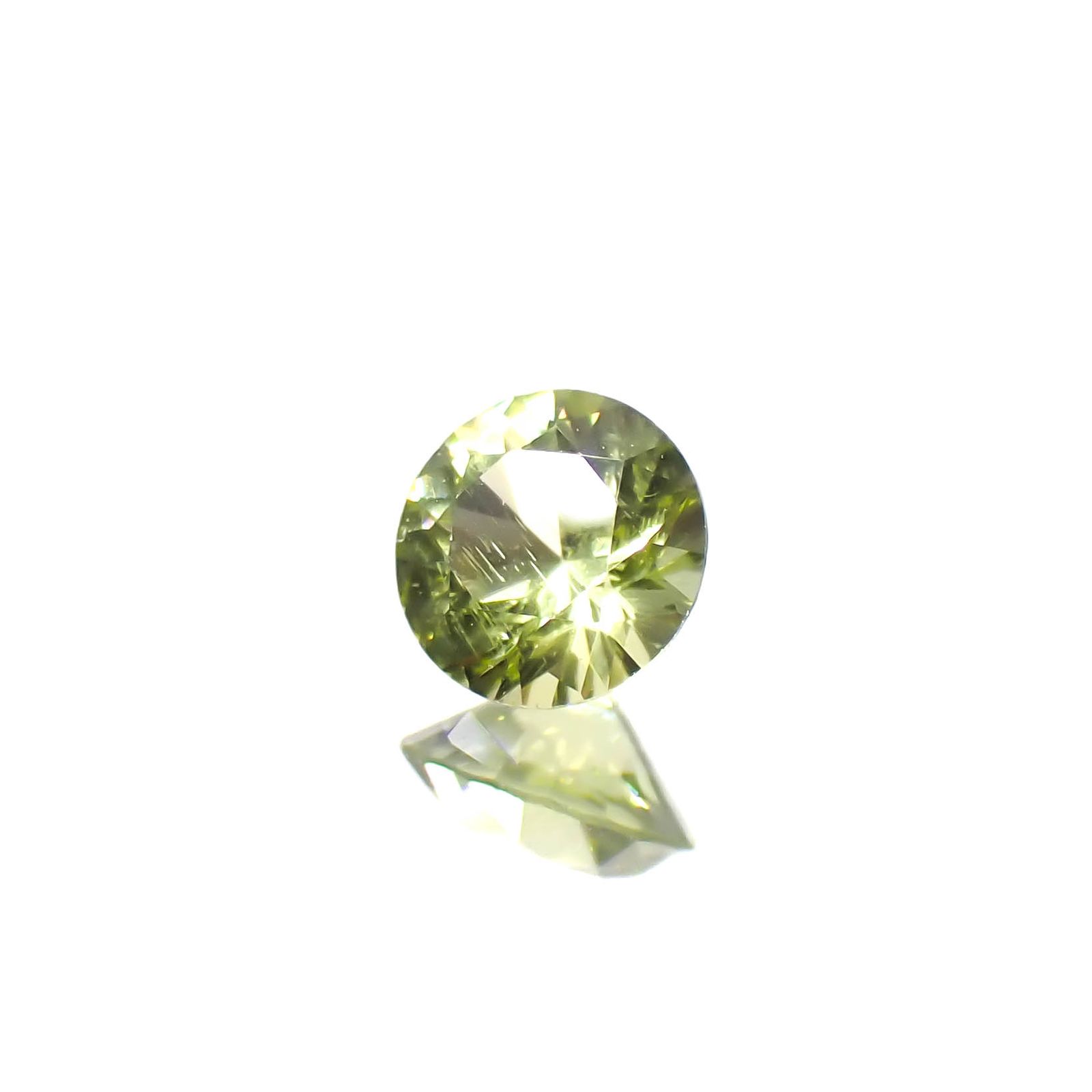 パラサイティックペリドット 採取地：インドネシア・ジェパラ 0.16ct [250730750]3.5x3.5mm前後