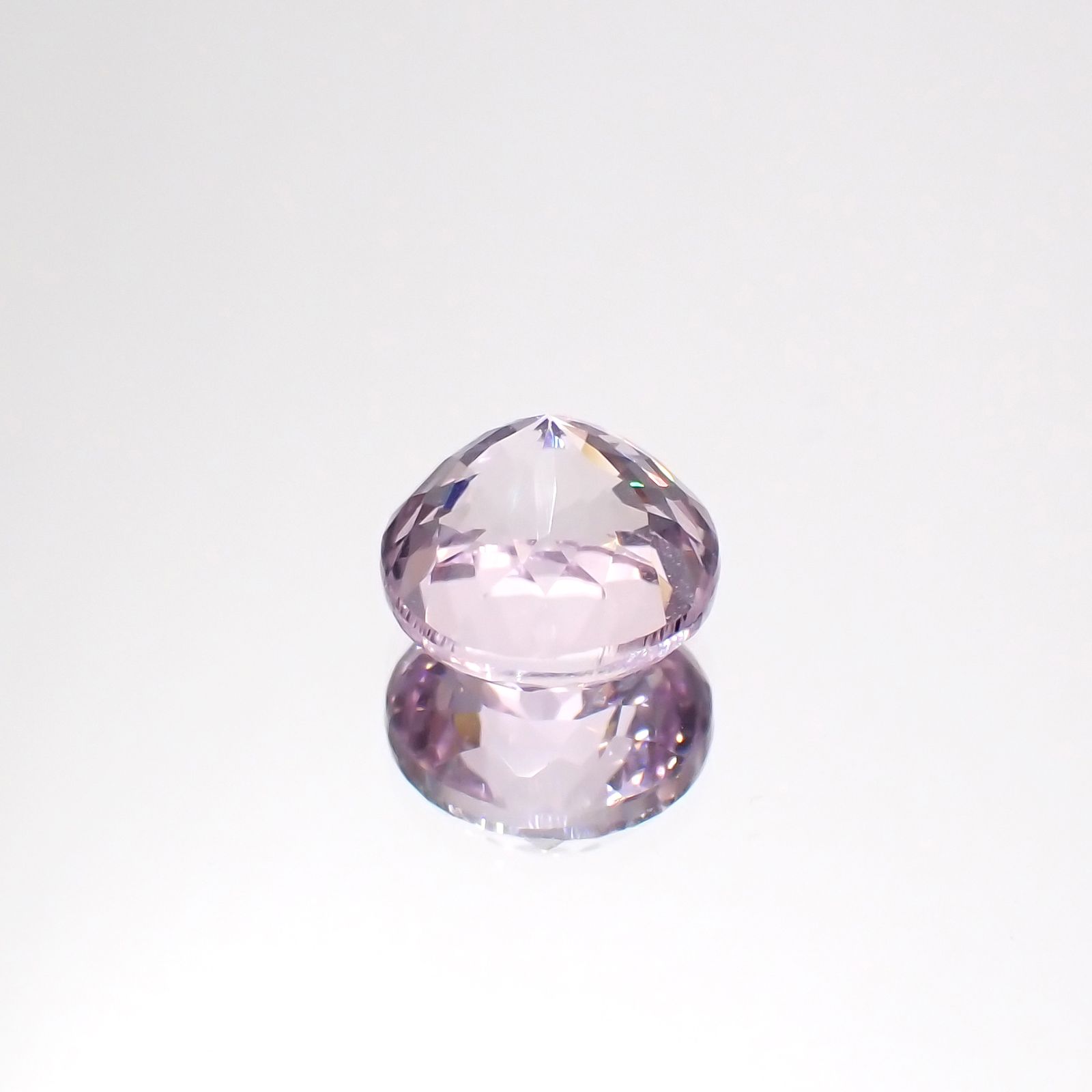 クンツァイト アフガニスタン産 2.50ct[231124350]7.7x7.7mm前後