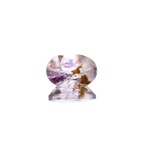 ゲーサイトインアメジスト ブラジル産 3.53ct[220917946]11.9x8.1mm前後