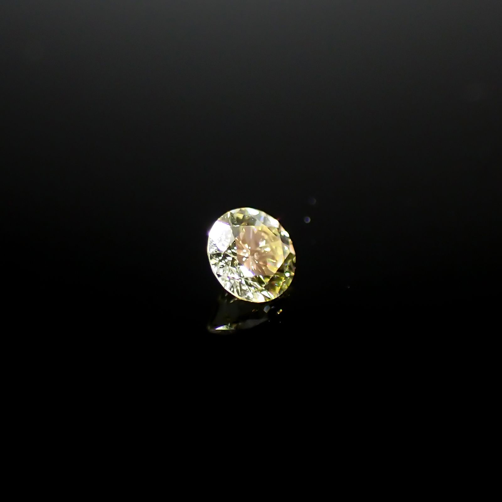 ライトイエローダイヤモンド TTLC/ I  0.098ct[240326881]2.9x2.9mm前後