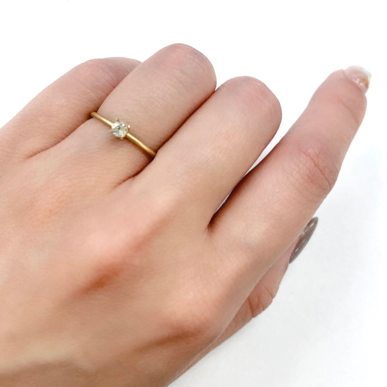 リューコガーネット ビルマ産 ルース 0.19ct[210510767]3.2×3.2mm前後