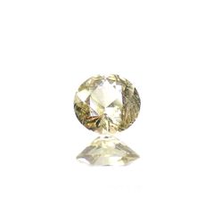 イエローダンビュライト(宝石名イエロー・ダンブライト)タンザニア産 識別済 0.092ct / 3x3mm前後 [260319630]