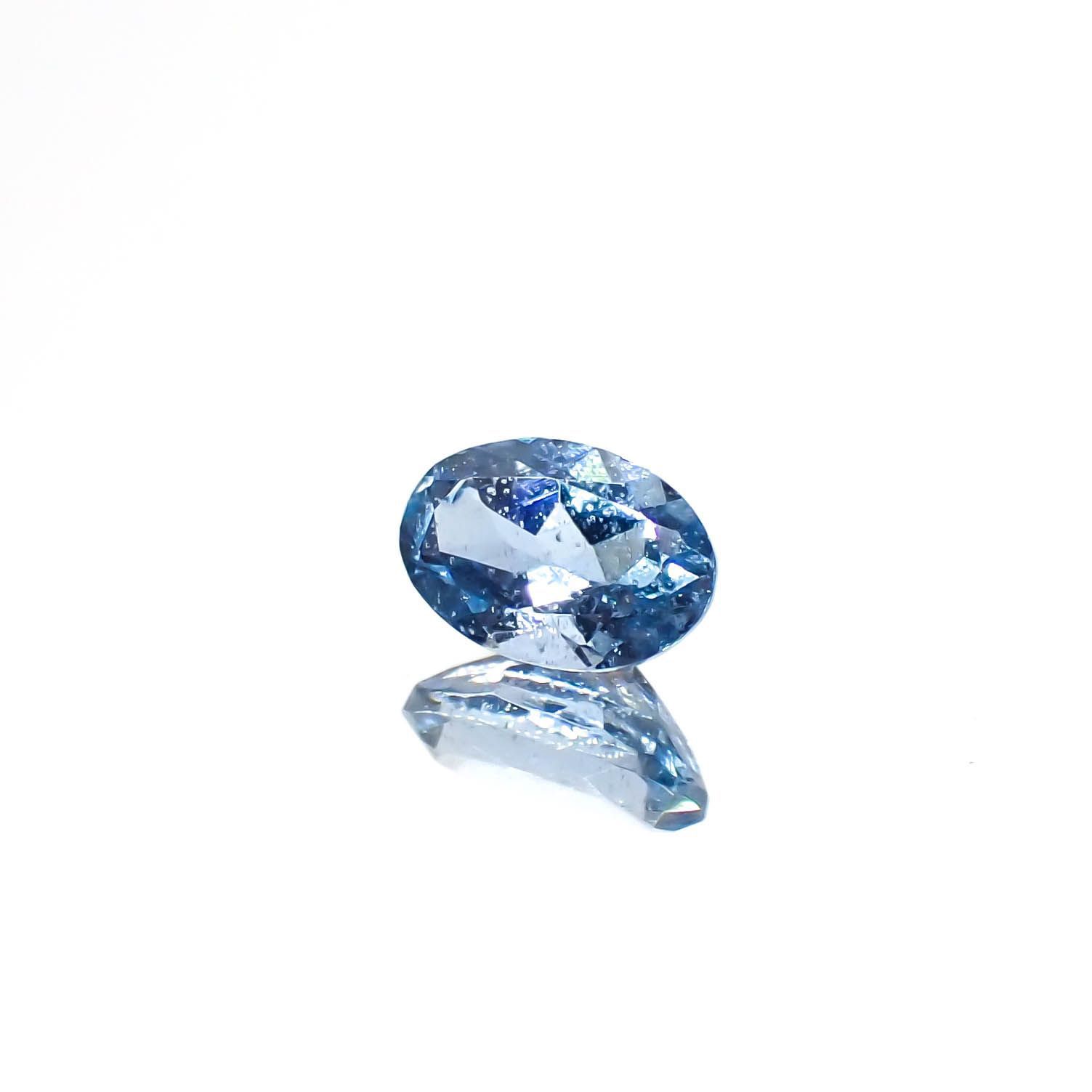 サンタマリアアクアマリン ブラジル産 0.43ct[230320966]6.1x4mm前後