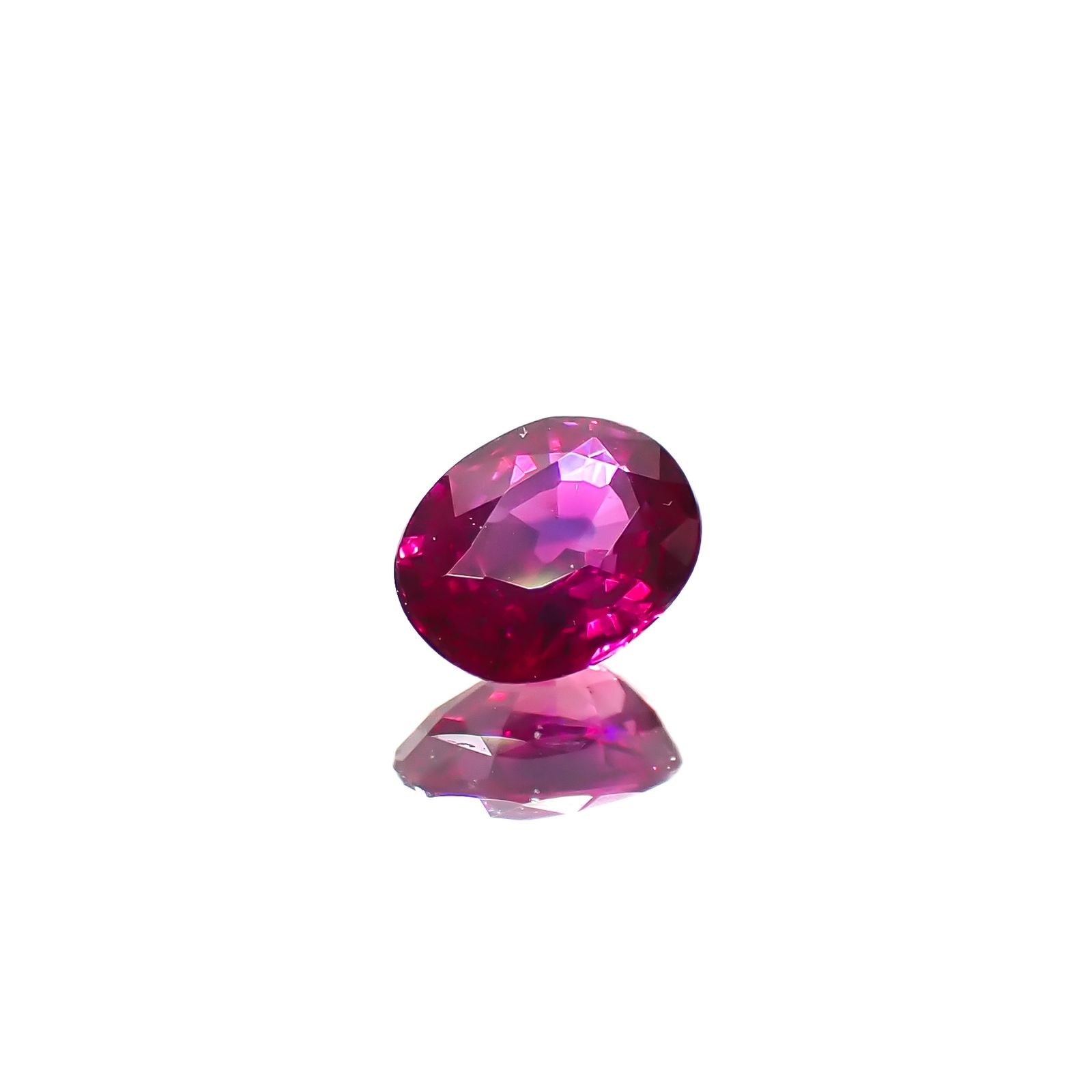 ルビー 非加熱 ビルマ産 0.28ct[240628044]4.2x3.4mm前後