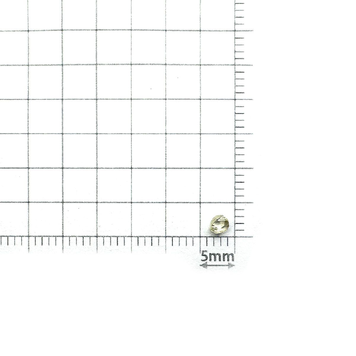 ソーヤブルダイヤモンド 原石 0.13ct[240326742]2.6x2.5mm前後