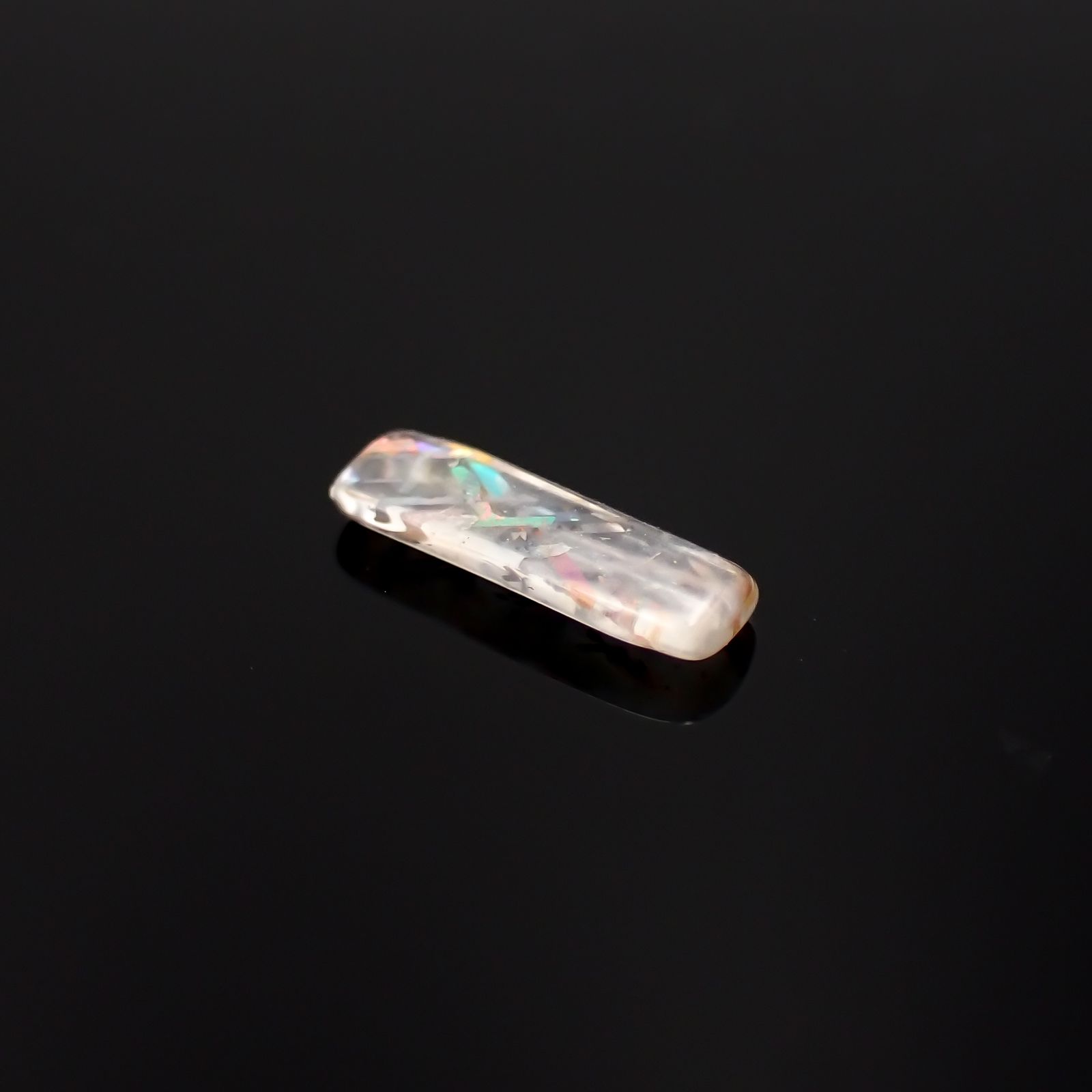 レインボーラティスサンストーン オーストラリア産 0.33ct[230321093]8.6x2.7mm前後