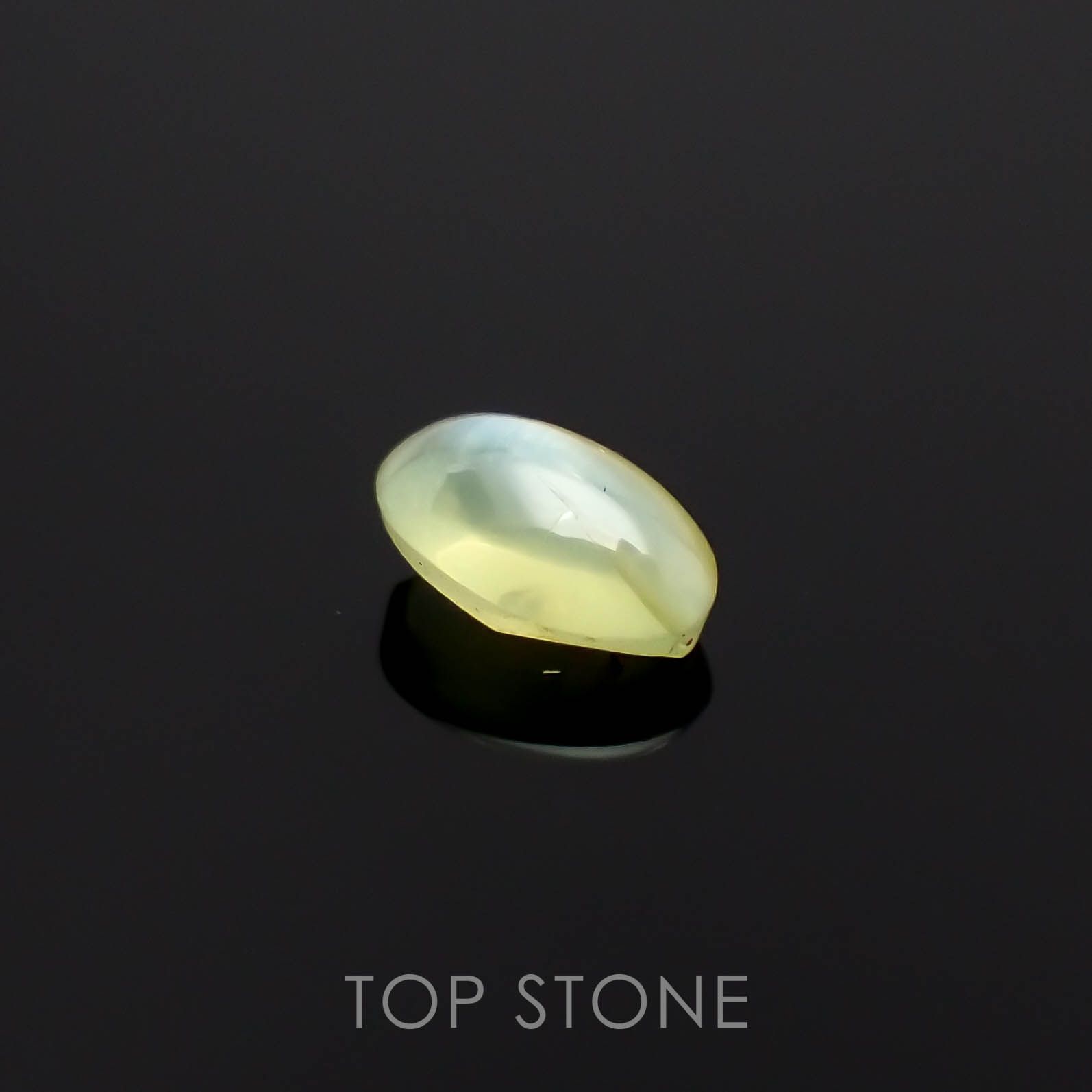 クリソベリルキャッツアイ スリランカ産 0.48ct[230119797]5.3x3.5mm前後