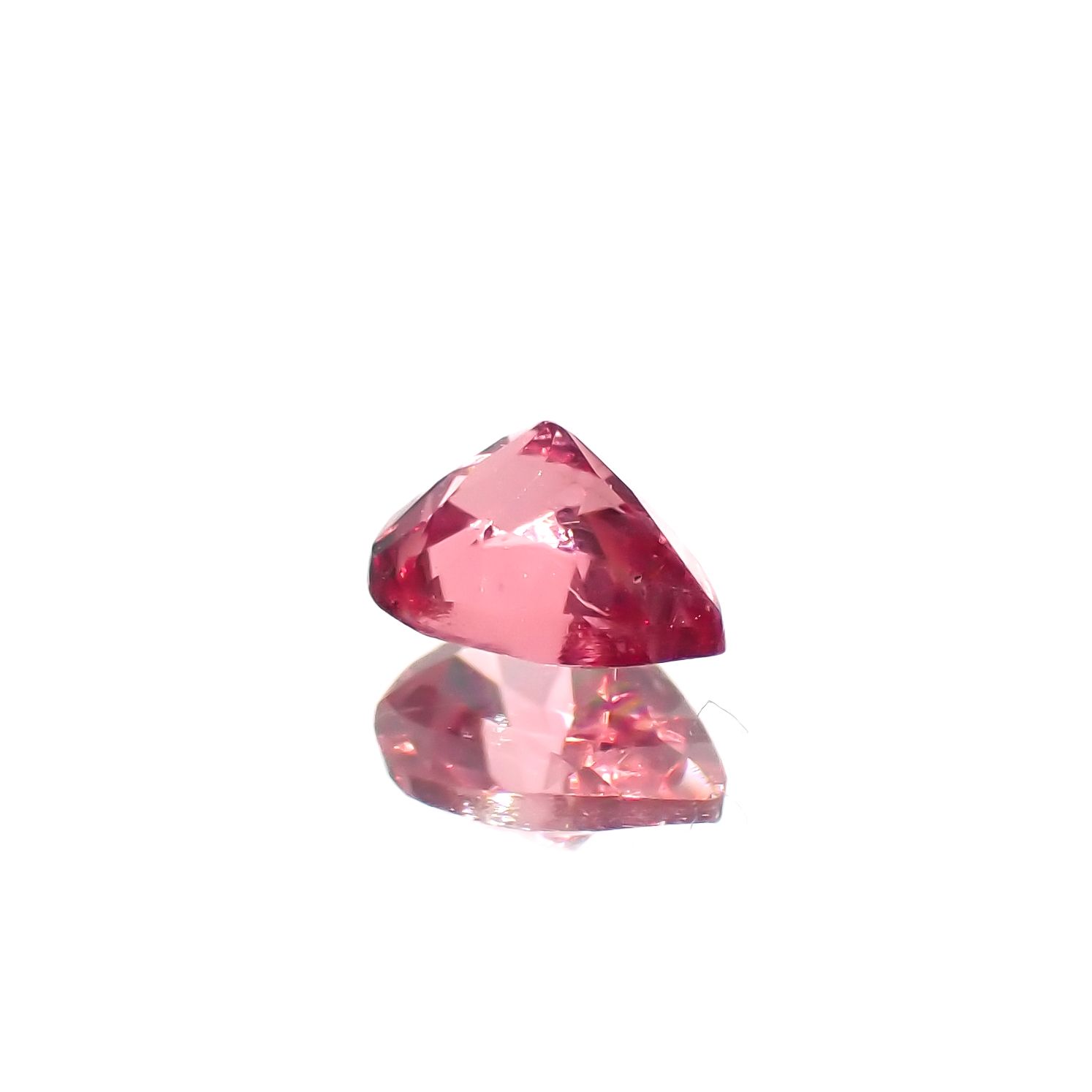 ピンクスピネル パパラチャカラー タンザニア産 0.17ct[230421858]4x3.1mm前後