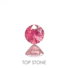 ピンクサファイア(宝石名サファイア)タンザニア・ウィンザー産 0.18ct 識別済[220616160]3.2x3.2mm前後