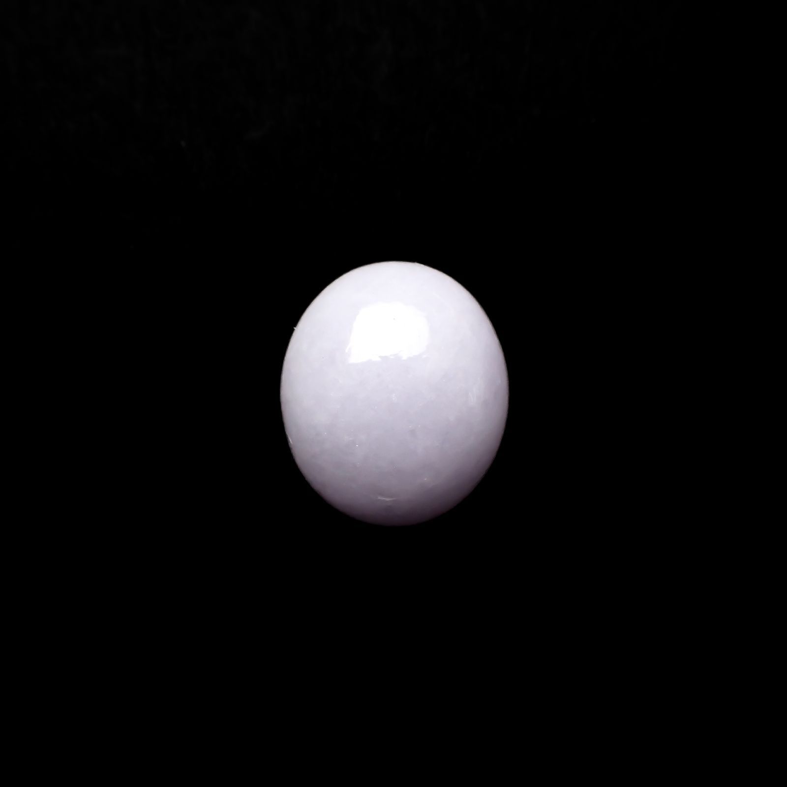 ラベンダー翡翠 ビルマ産 13.75ct[221219377]15.4x13.2mm前後