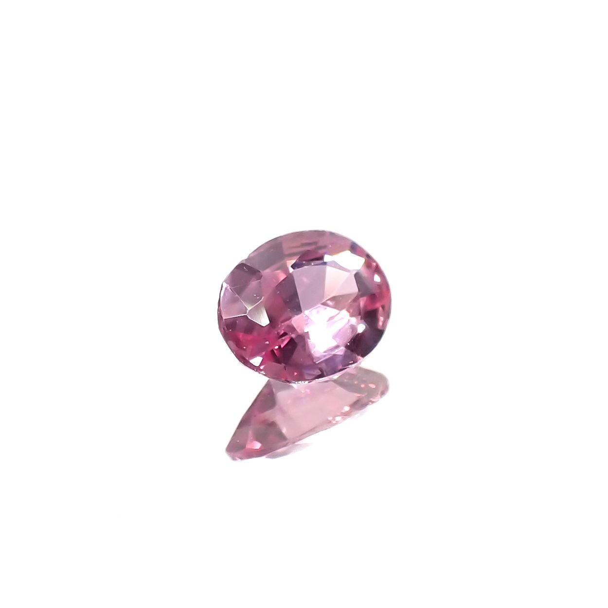 ネオンピンクサファイア スリランカ産 0.32ct[240226299]4.9x3.9mm前後