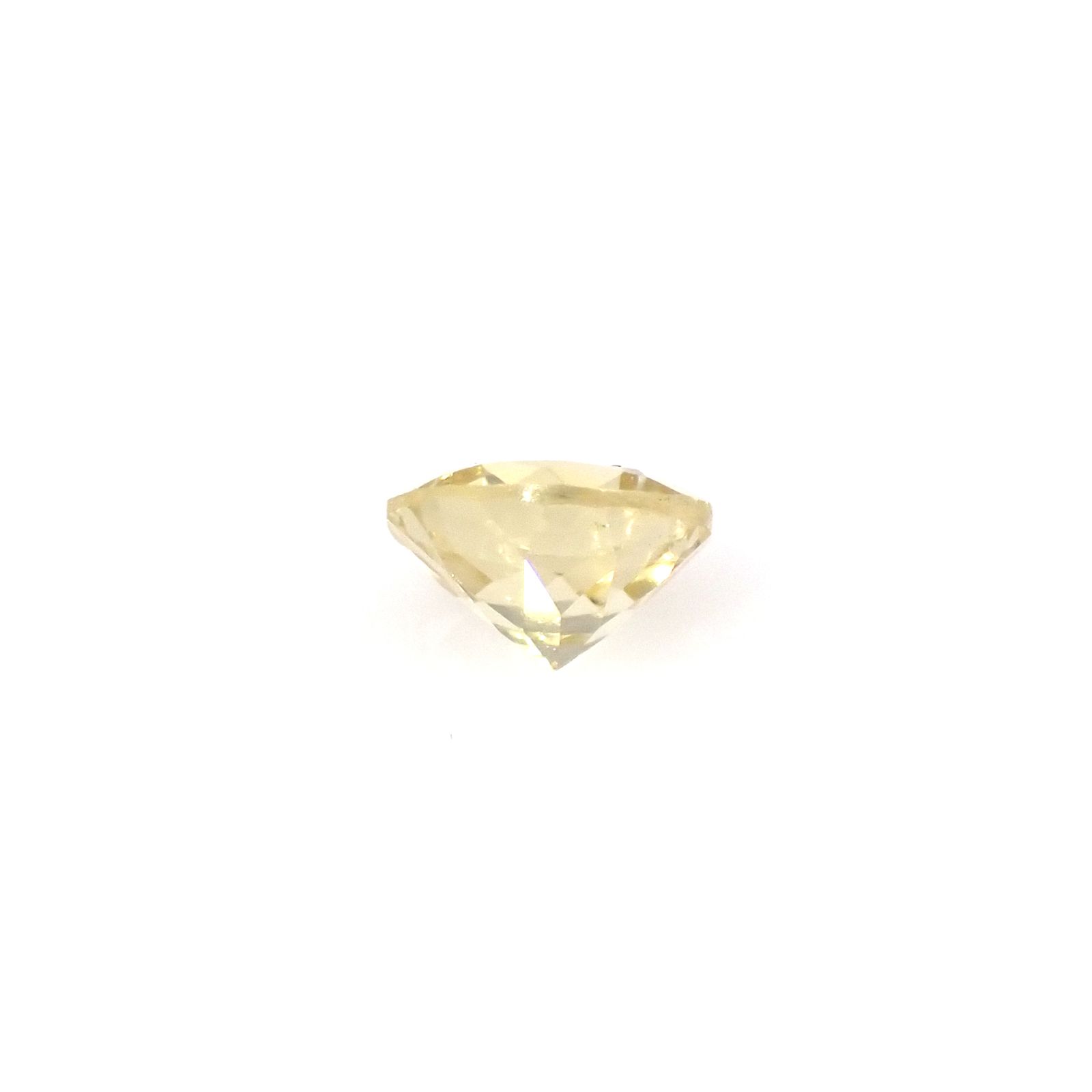 イエローダンビュライト タンザニア産 0.29ct[240125457]4.4x4.4mm前後