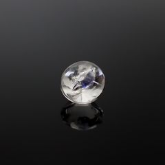 ◇バフカット◇フローライトインクォーツ マダガスカル産 2.85ct [250329954]8.5x8mm前後