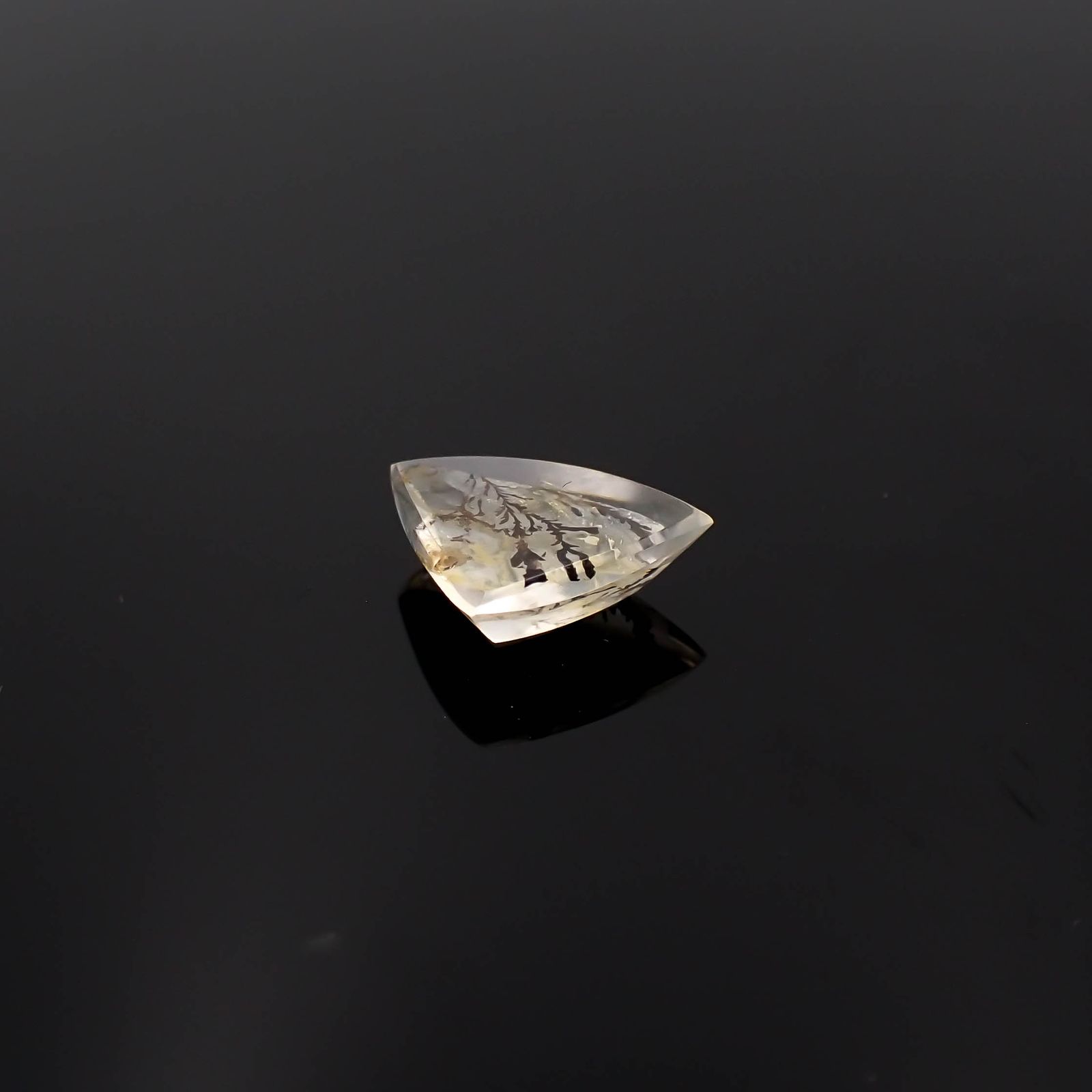 デンドリチッククォーツ ブラジル産 2.22ct[230622447]8.6x12mm前後