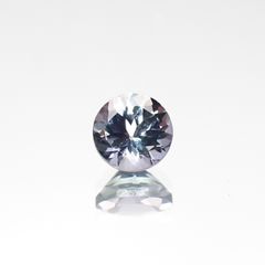 バイカラータンザナイト(宝石名ゾイサイト)タンザニア産 0.44ct 識別済[230421796]4.6x4.6mm前後