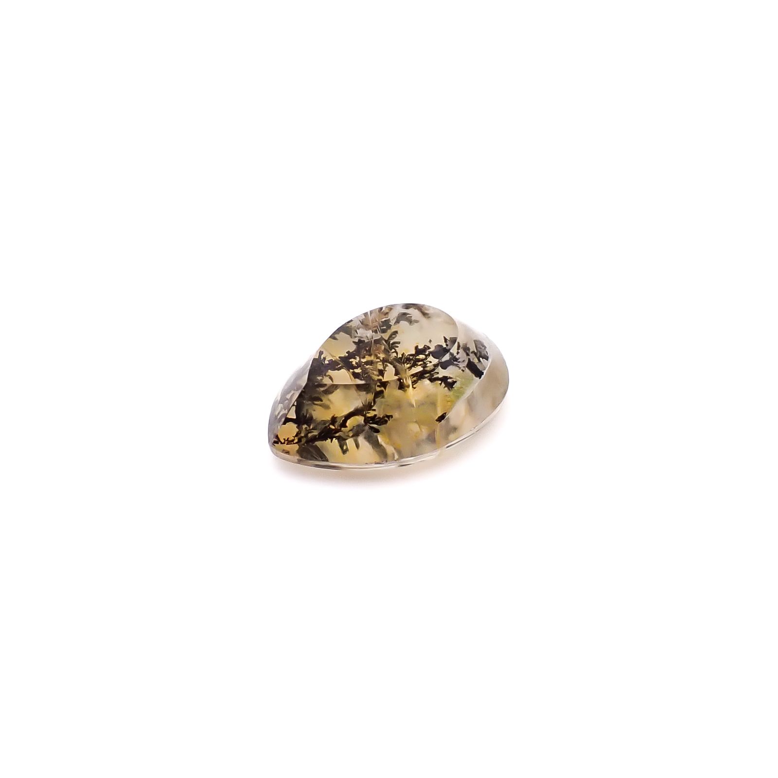 デンドリチッククォーツ ブラジル産 3.89ct / 13.2x9.9mm前後 [260832744]