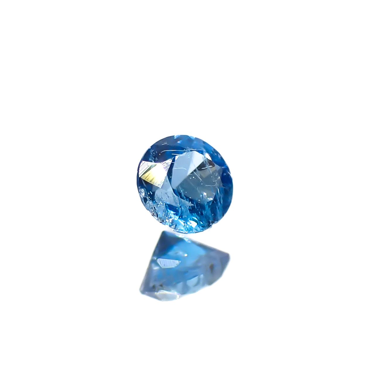 ラズライト 天藍石 ブラジル産 0.058ct [241029279]2.4x2.4mm