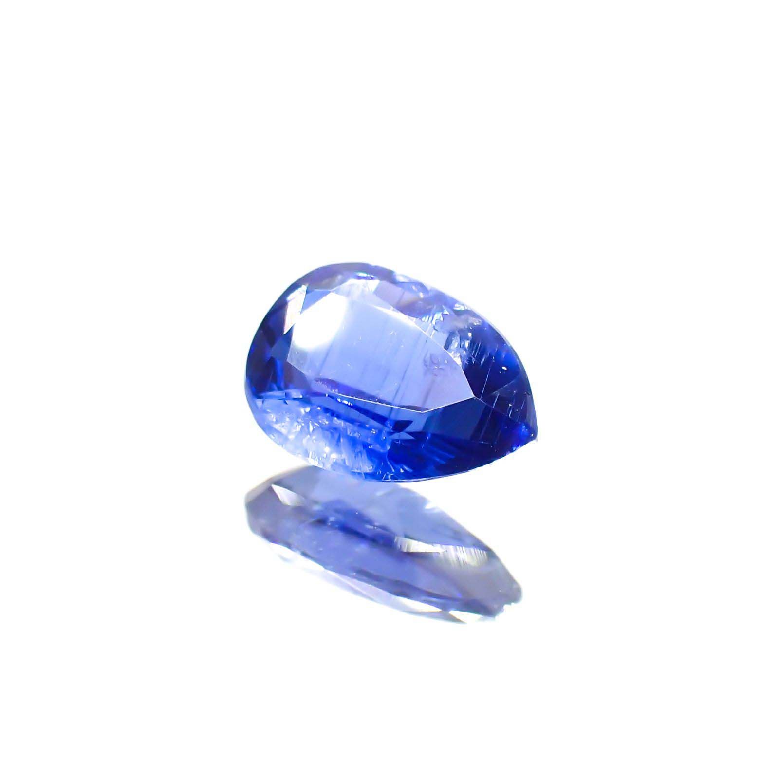 カイヤナイト(宝石名カイヤナイト)ネパール産 0.77ct 識別済[230622474]7.1x5mm前後
