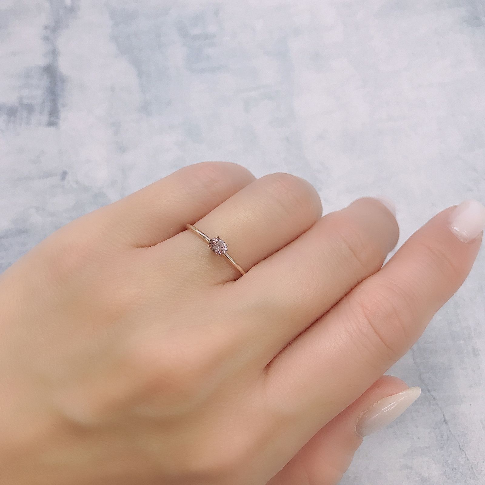 カラーシフトマラヤガーネット(宝石名ガーネット)タンザニア産 0.19ct 識別済[220616425]4x3mm前後
