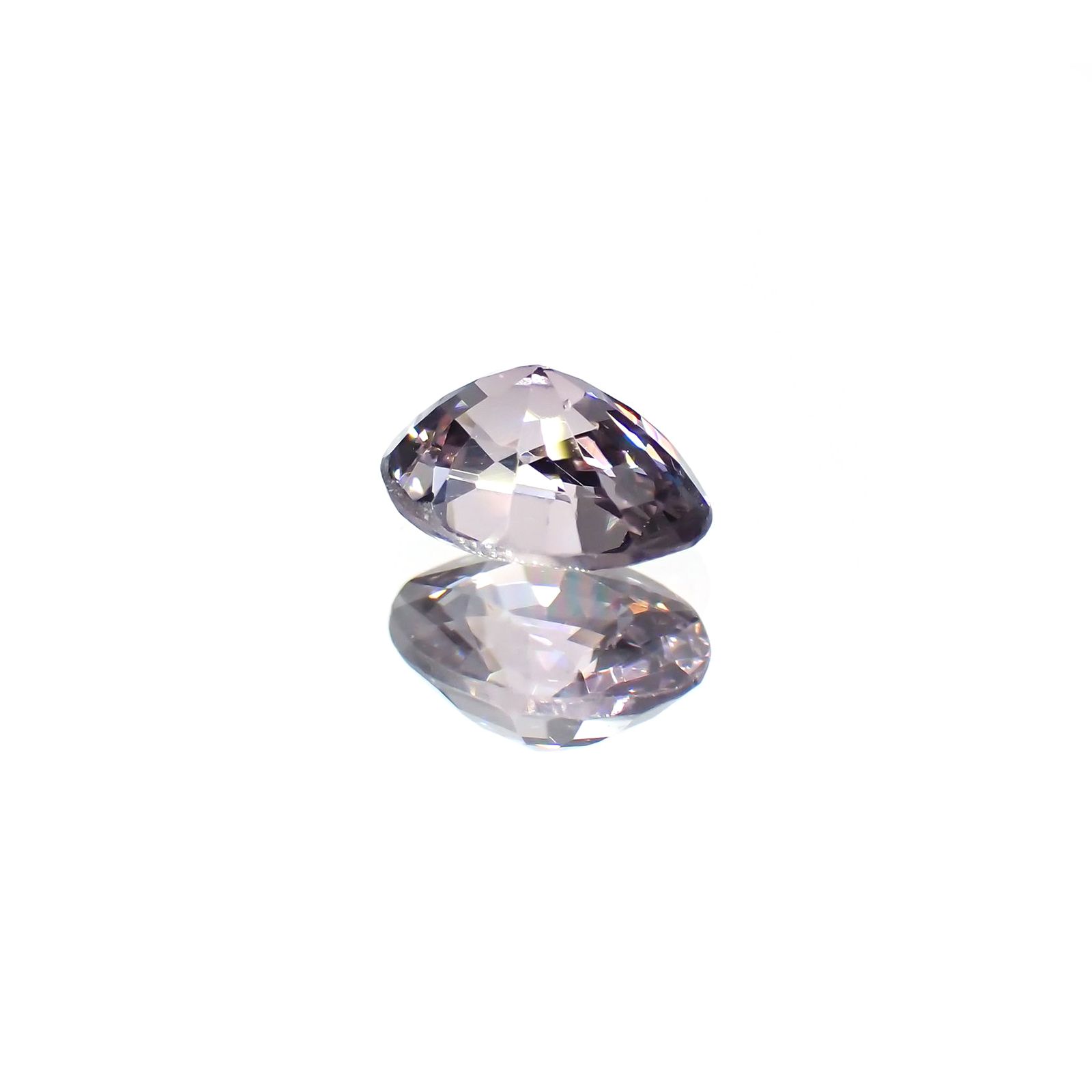 バイオレットスピネル(宝石名スピネル)ビルマ産 0.90ct 識別済[220113921]7x5.1mm前後
