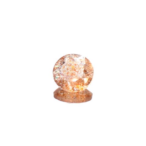 イリュージョンサンストーン タンザニア産 1.53ct[240728539]8.2x8.2mm前後