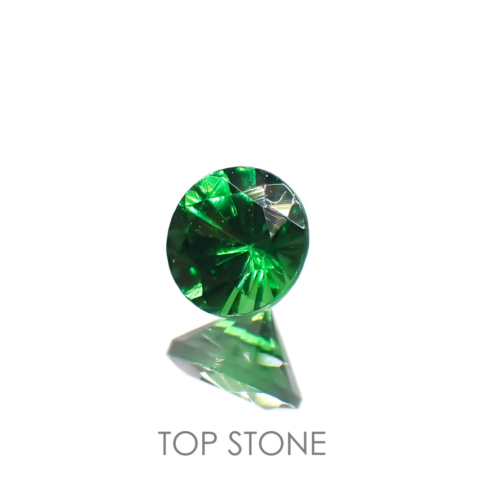 ツァボライト(宝石名ガーネット)タンザニア産 0.13ct 識別済[221018716]3.1x3mm前後