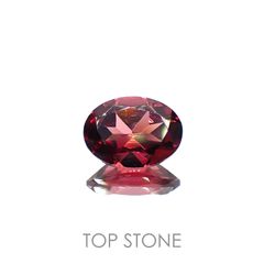 パイロープアルマンディンガーネット(宝石名パイロープ アルマンディン・ガーネット)ブラジル産 1.44ct 識別済[221219542]8x6mm前後