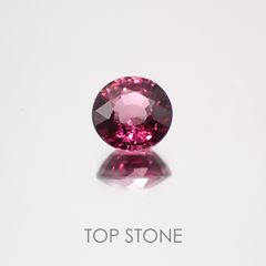 ロードライトガーネット ブラジル産 ルース 1.28ct[21019672]6.3×6.3mm前後