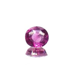 パープルサファイア パキスタン・カシミール産 0.86ct[230119875]5.6x5.2mm前後