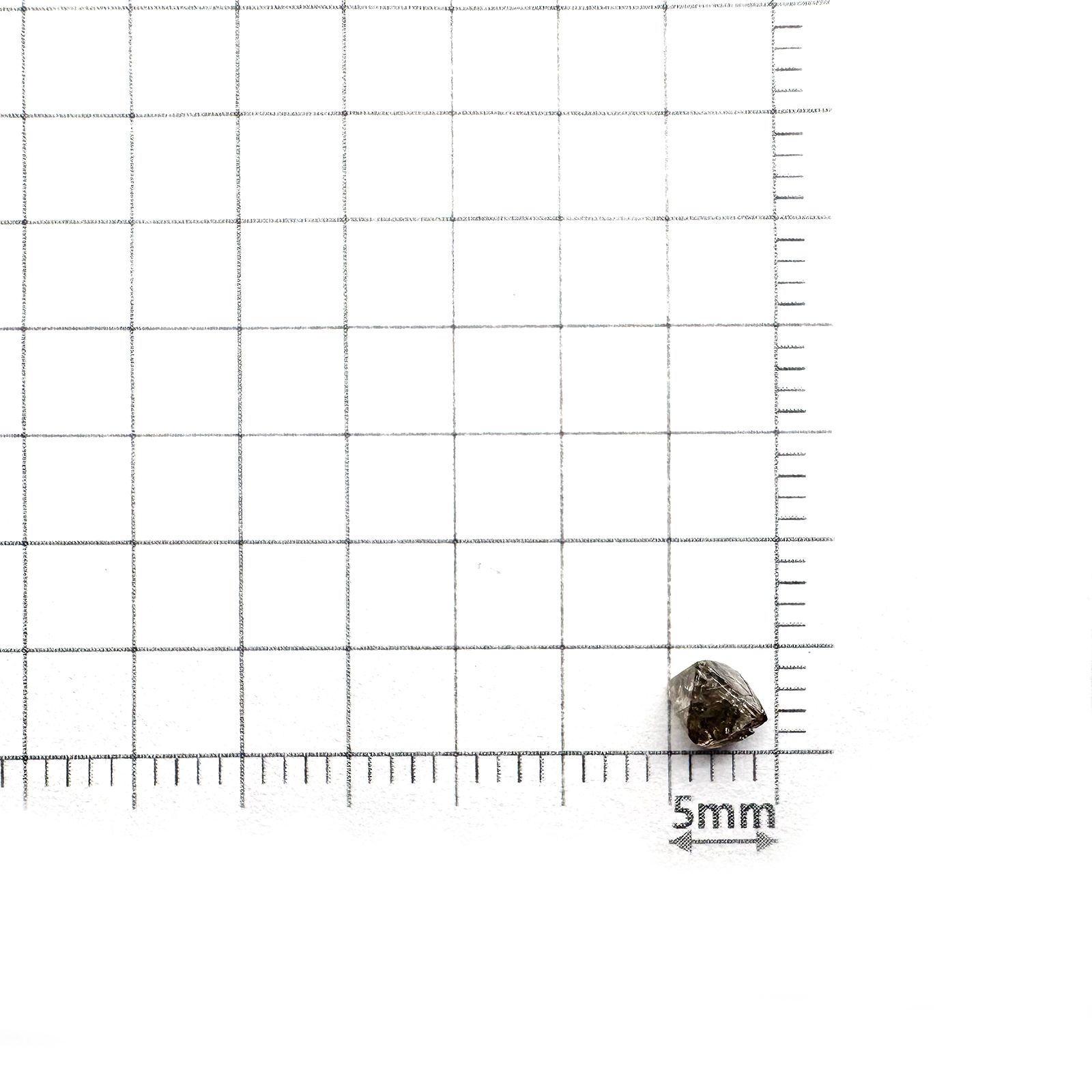 ソーヤブルダイヤモンド原石 0.41ct [230119754]4.3x4.2mm前後
