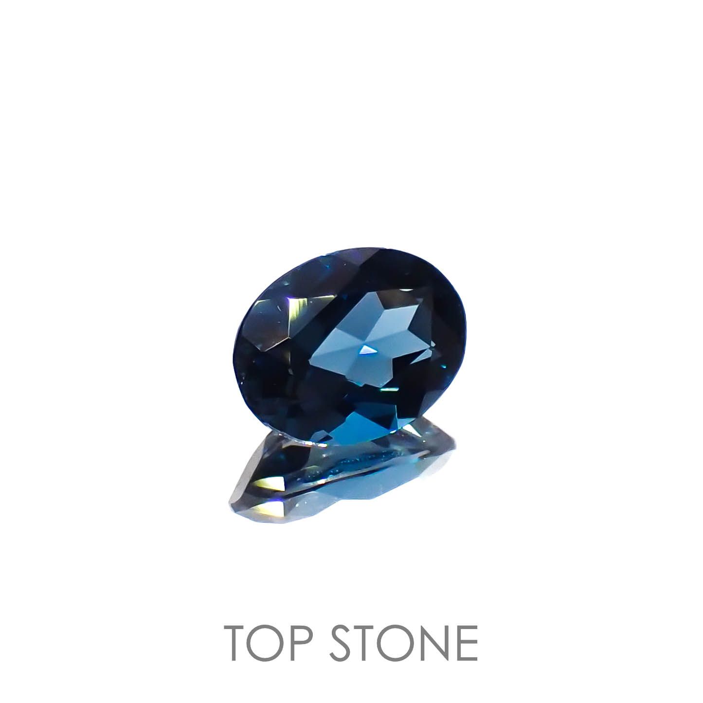 ロンドンブルートパーズ ブラジル産 1.36ct[221219298]8.1x6.1mm前後