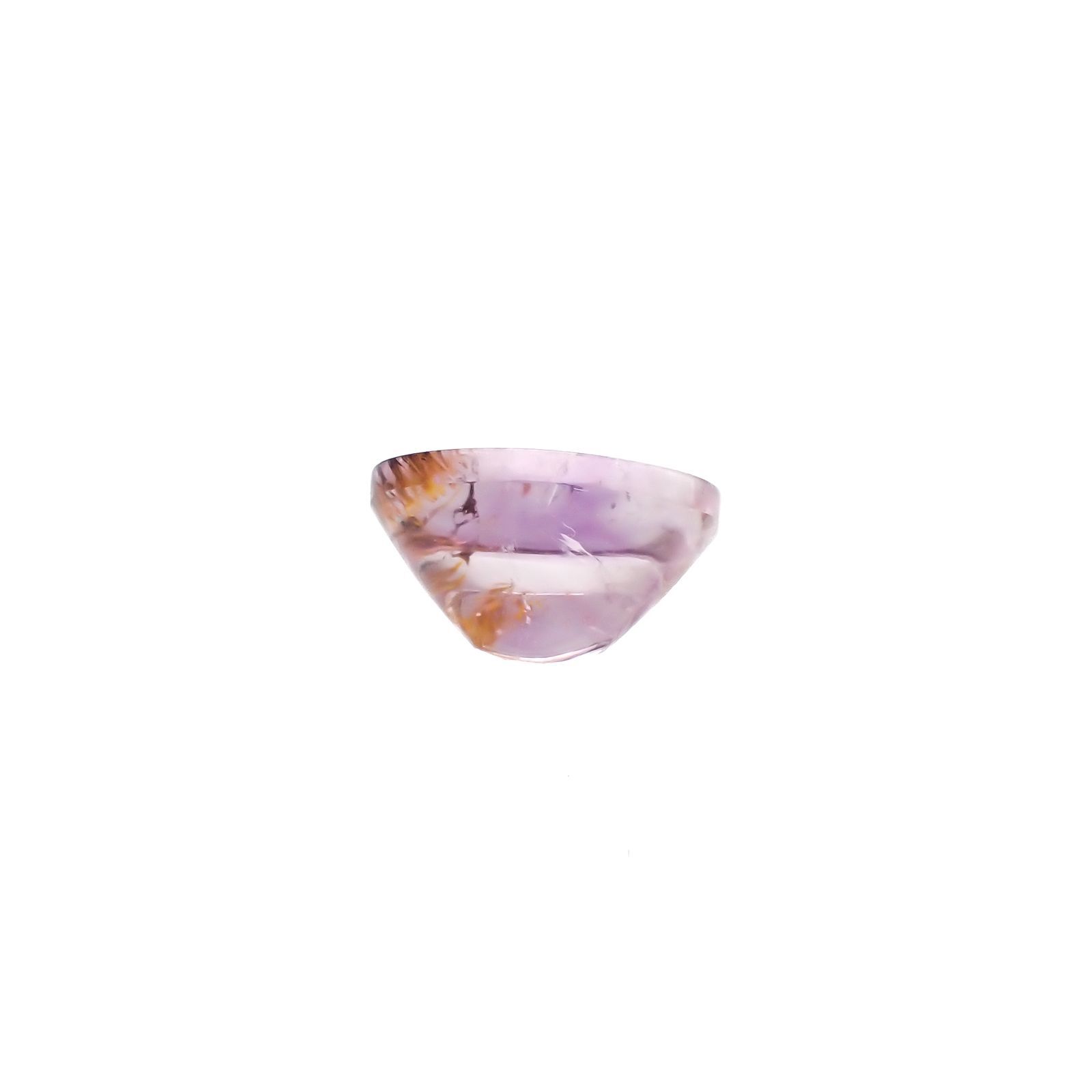 ゲーサイトインアメジスト ブラジル産 7.68ct[230119793]14.7x11.2mm前後