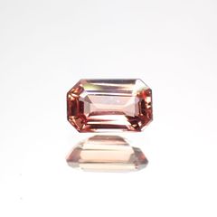 パパラチャサファイア 非加熱(宝石名サファイア/別名パパラチャ・サファイア)スリランカ産 0.35ct GIA鑑付[230421634]4.91x3.12mm前後