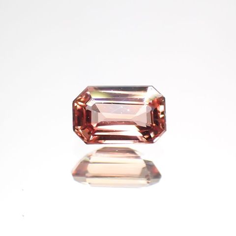 パパラチャサファイア 非加熱(宝石名サファイア/別名パパラチャ・サファイア)スリランカ産 0.35ct GIA鑑付[230421634]4.91x3.12mm前後