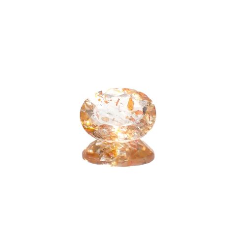 イリュージョンサンストーン タンザニア産 1.51ct / 9.1x7mm前後 [260820120]