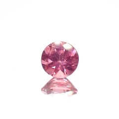 ピンクスピネル(宝石名ピンク・スピネル)タンザニア産 0.26ct 識別済[230321138]3.9x3.8mm前後