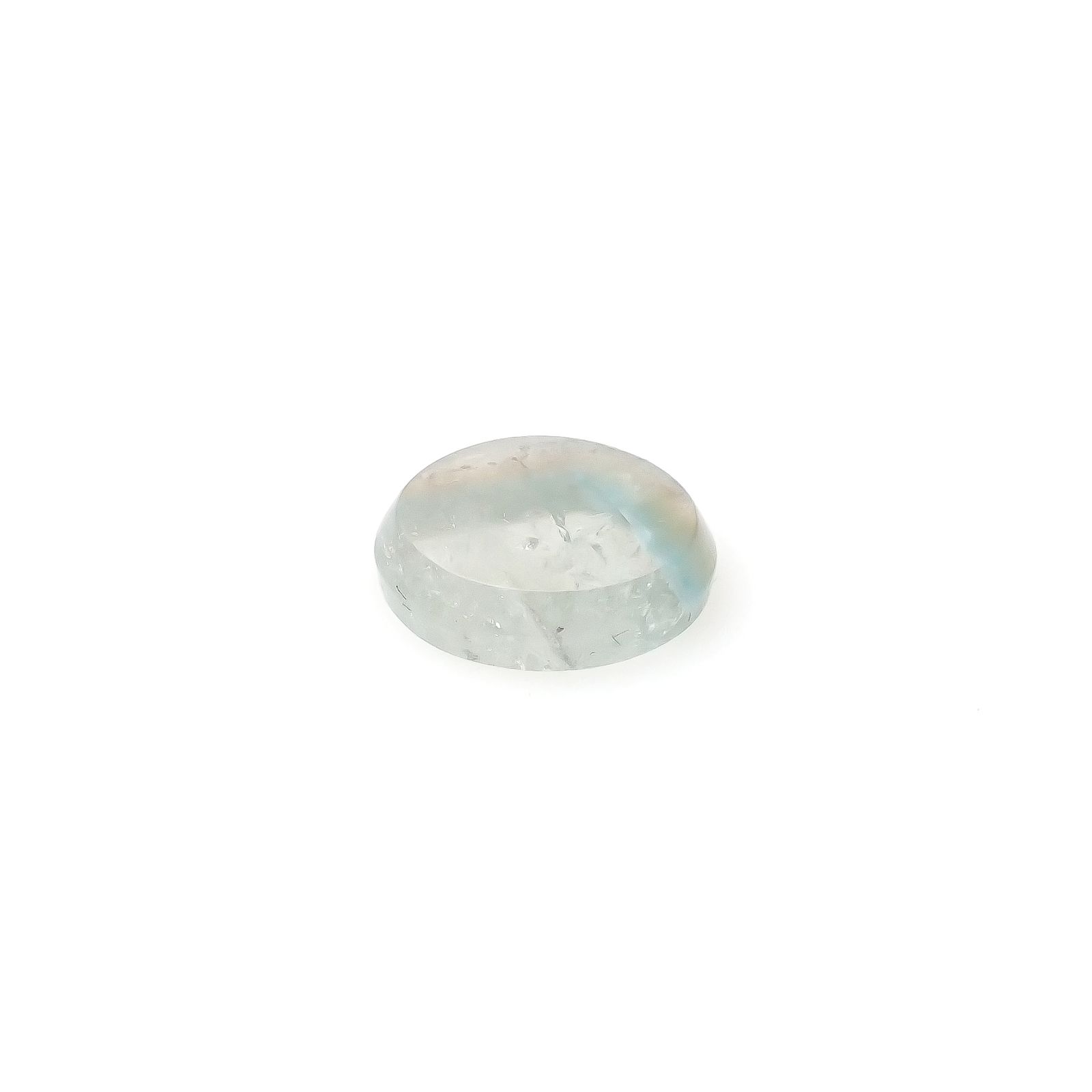 パライバクォーツ ブラジル産 3.54ct[240527407]11.7x10.4mm前後