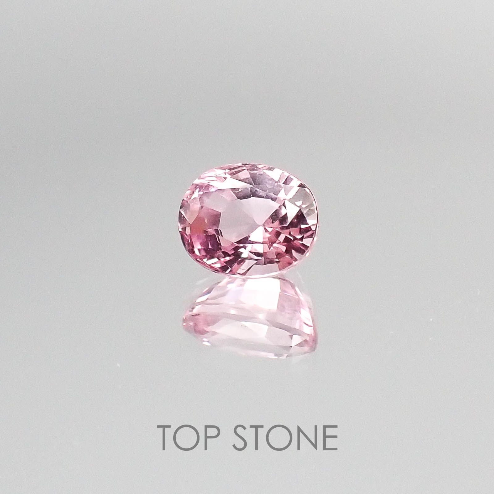 ピンクスピネル タンザニア産 ルース 1.07ct[20073858]6.3×5.2mm前後