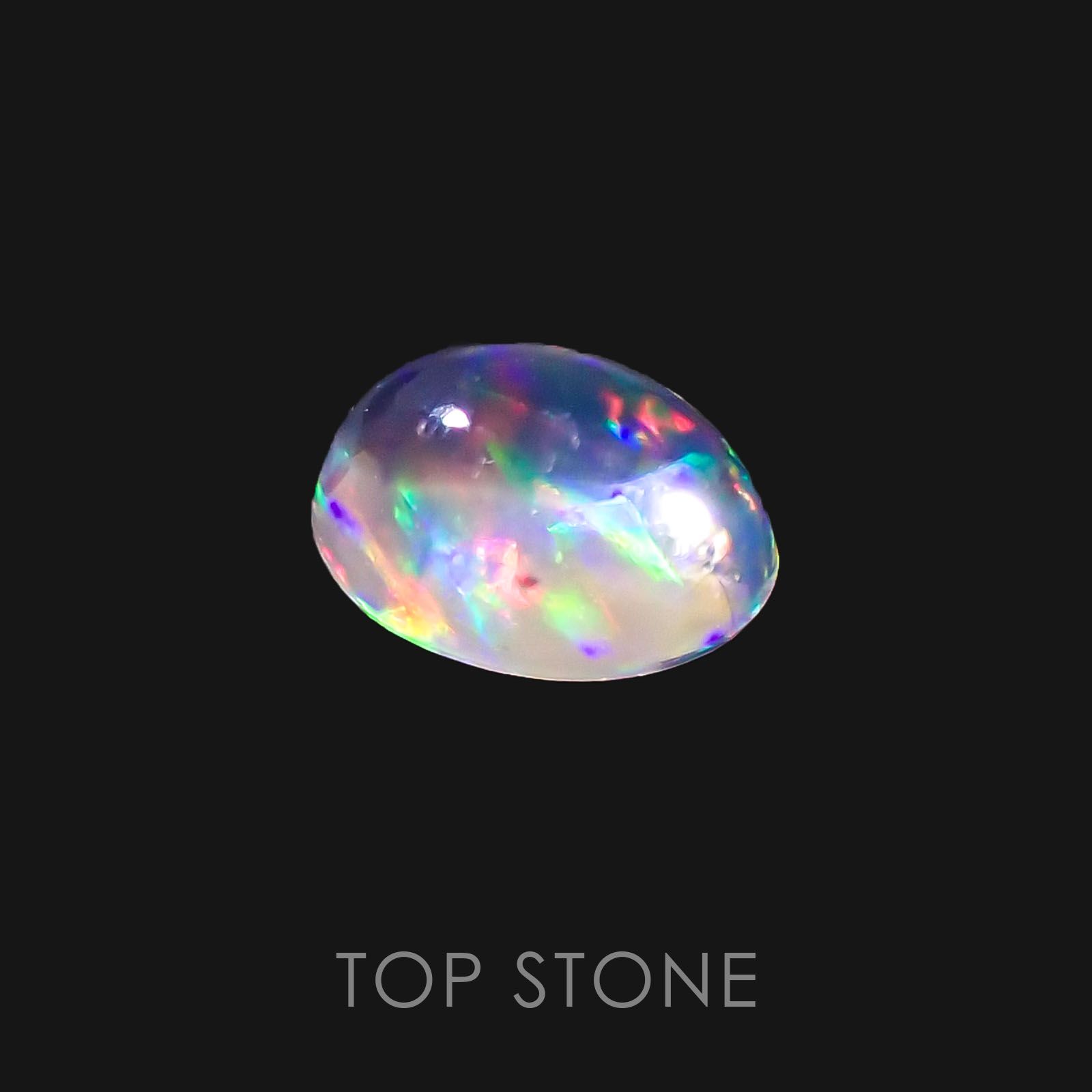 ウォーターオパール メキシコ産 ルース 0.43ct[20116726]6.1×4.7mm前後