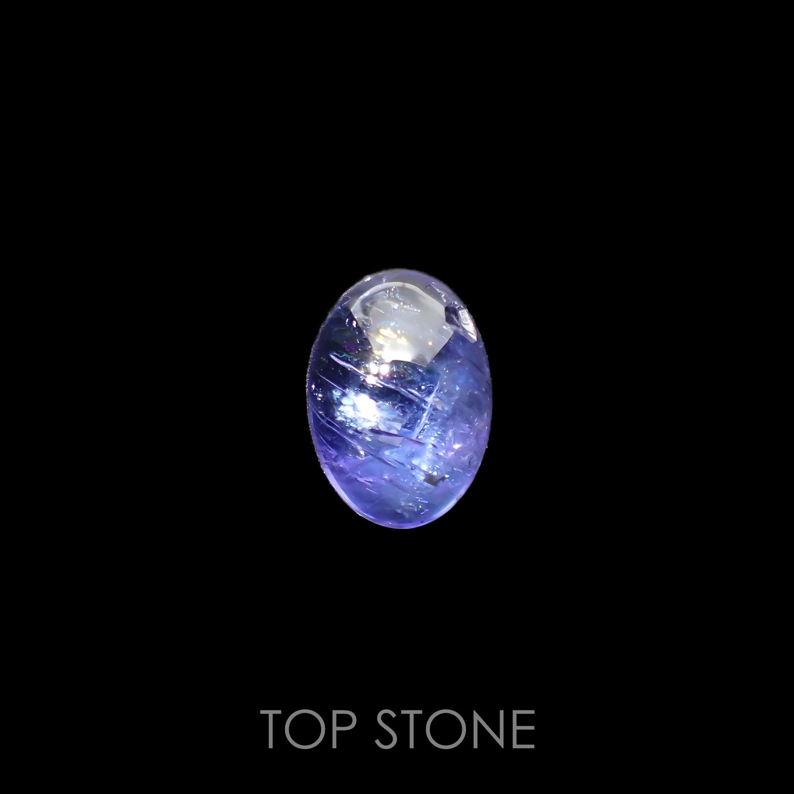 タンザナイト(宝石名タンザナイト) タンザニア産 8.66ct 識別済[210711856]14.1×10.1mm前後