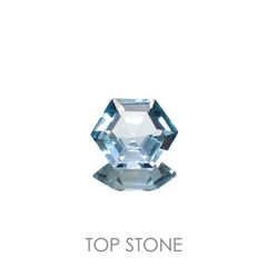 ◇ヘキサゴンカット◇ブルートパーズ ブラジル産 3.85ct[221219361]10x10mm前後