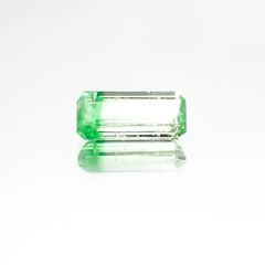 バイカラーツァボライト(宝石名グリーン グロッシュラー・ガーネット)タンザニア産 1.03ct 識別済[231124258]8.6x3.8mm前後