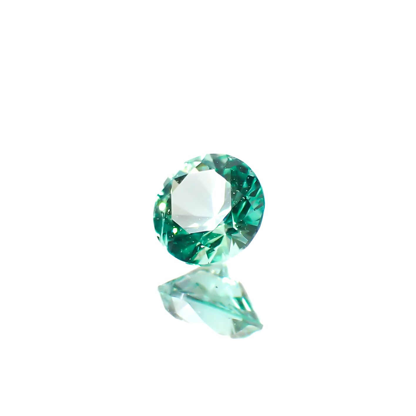 ノンオイルエメラルド ロシア産 0.11ct [250229871]3x3mm前後