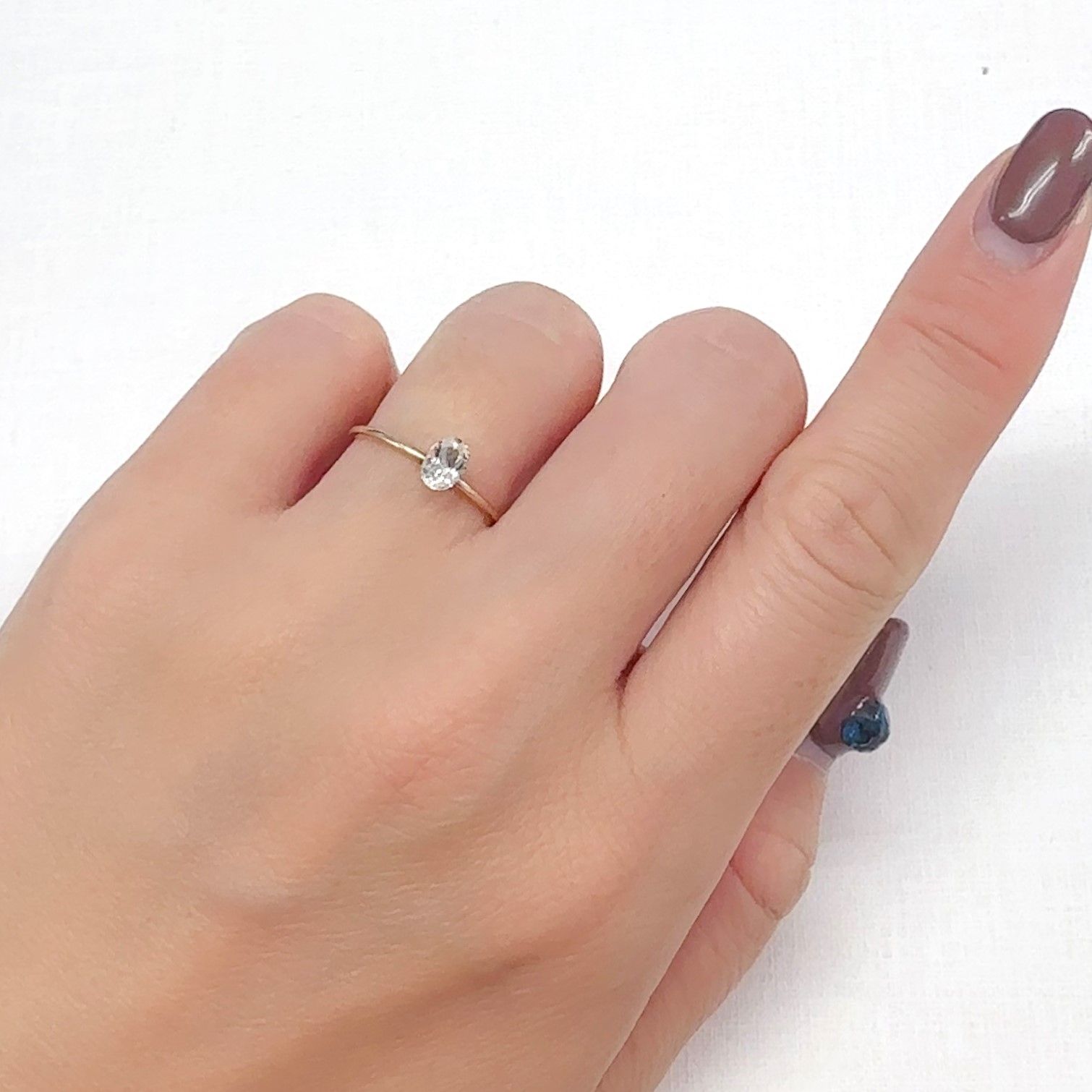 リューコガーネット ビルマ産 0.47ct[240728477]5.4x3.7mm前後
